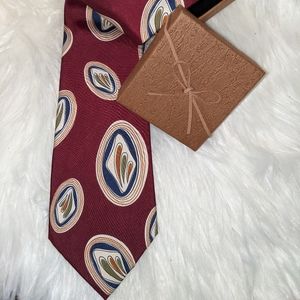 Kuppenheimer silk pattern tie